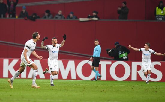 Germany Soccer Europa League Leverkusen - Krasnodar