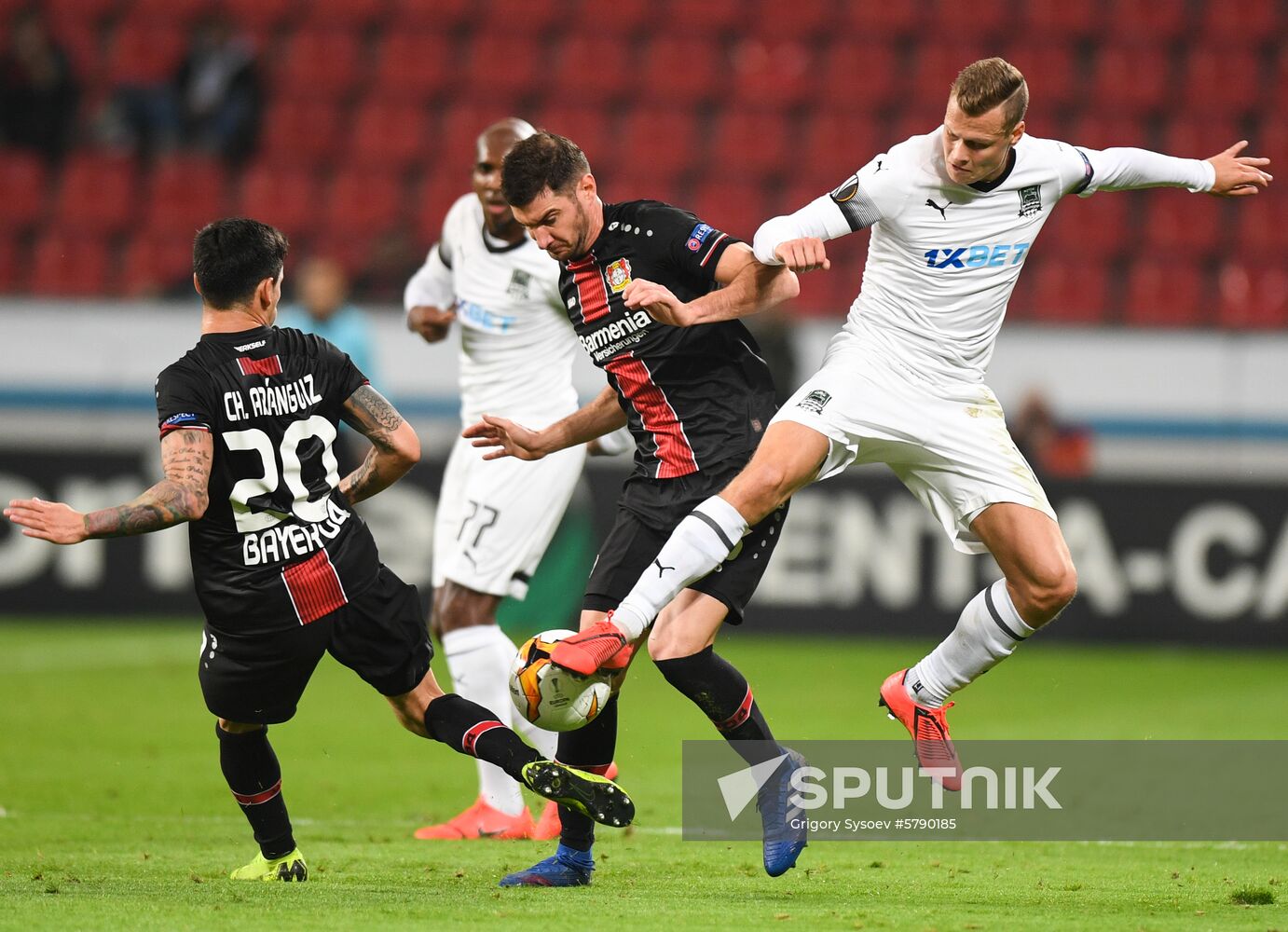 Germany Soccer Europa League Leverkusen - Krasnodar