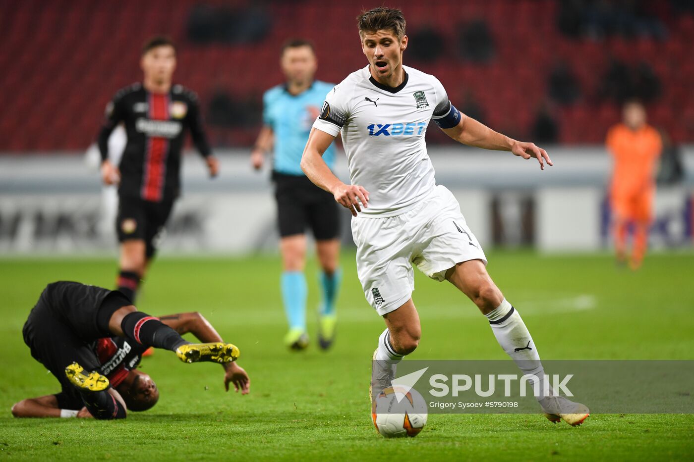 Germany Soccer Europa League Leverkusen - Krasnodar