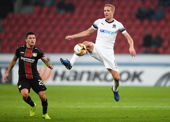 Germany Soccer Europa League Leverkusen - Krasnodar