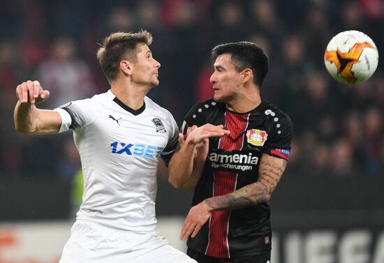 Germany Soccer Europa League Leverkusen - Krasnodar