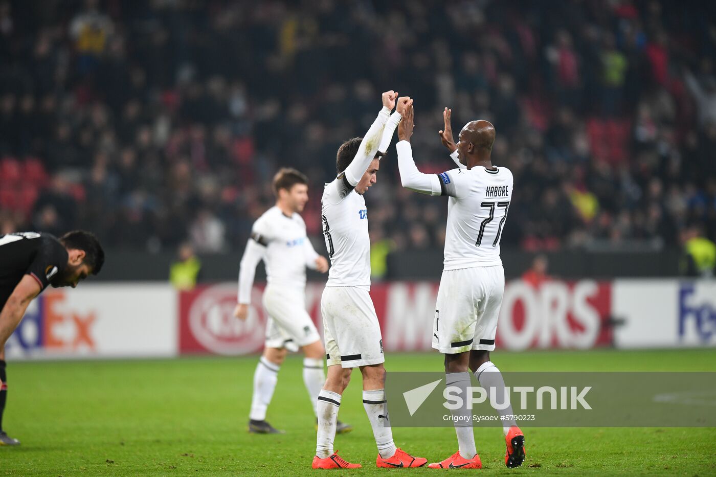 Germany Soccer Europa League Leverkusen - Krasnodar