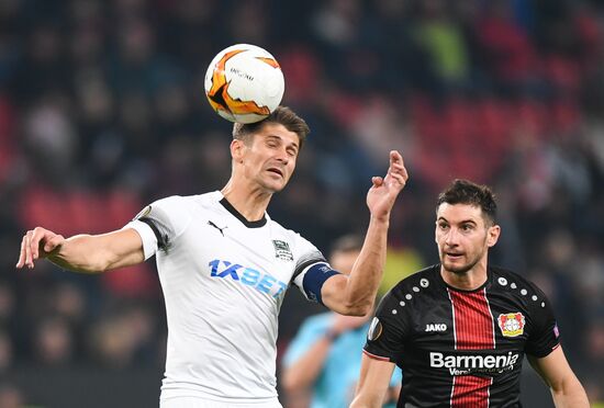 Germany Soccer Europa League Leverkusen - Krasnodar