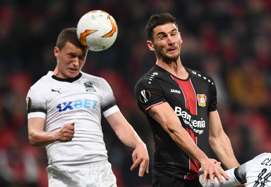 Germany Soccer Europa League Leverkusen - Krasnodar