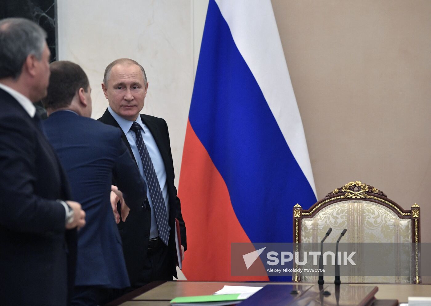 President Vladimir Putin chairs Security Council meeting