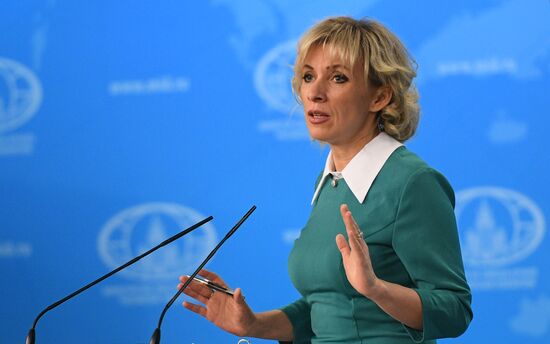 Russia Zakharova Briefing
