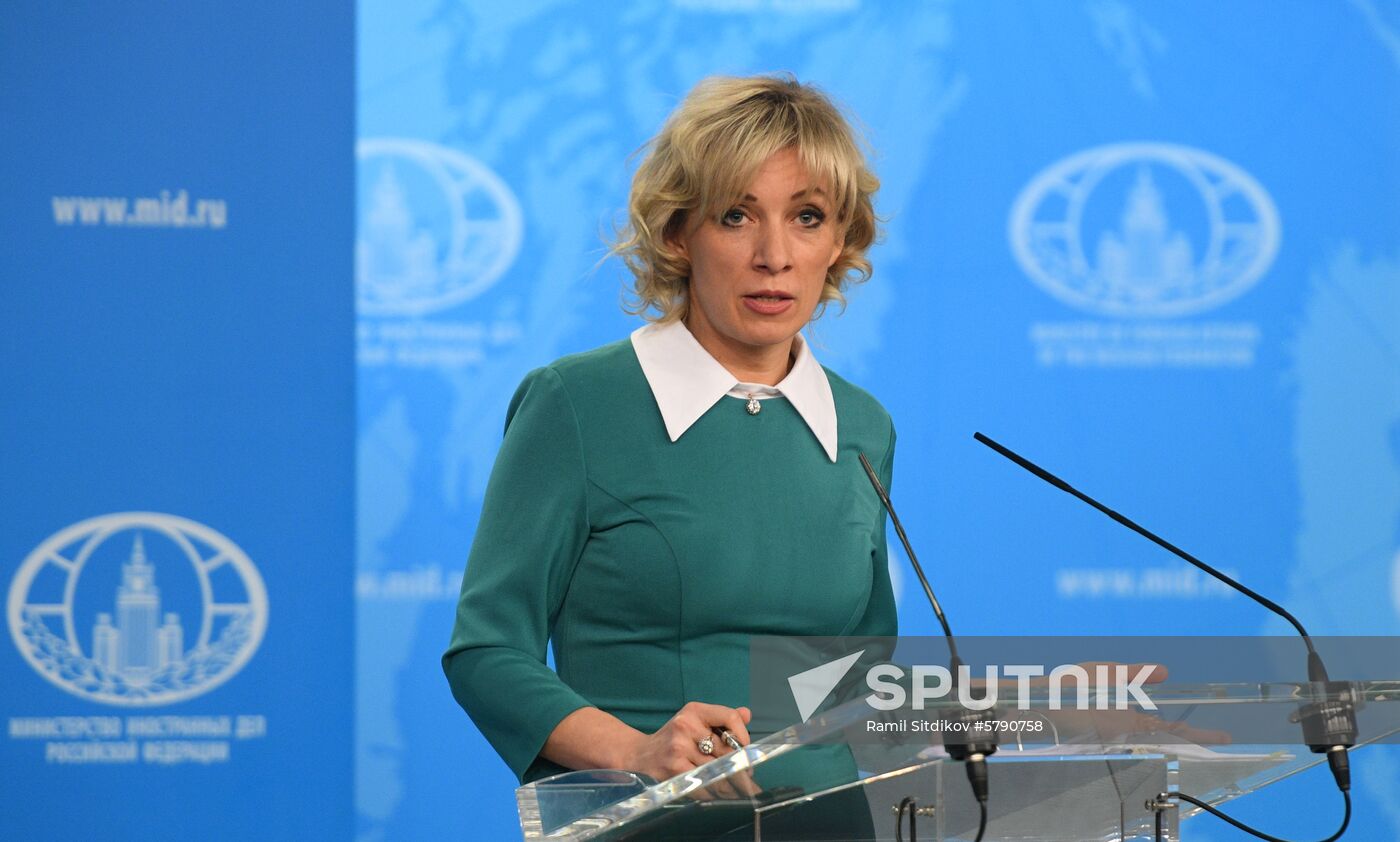 Russia Zakharova Briefing
