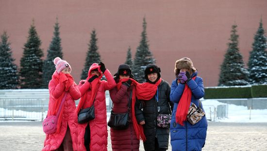 Russia Moscow Daily Life