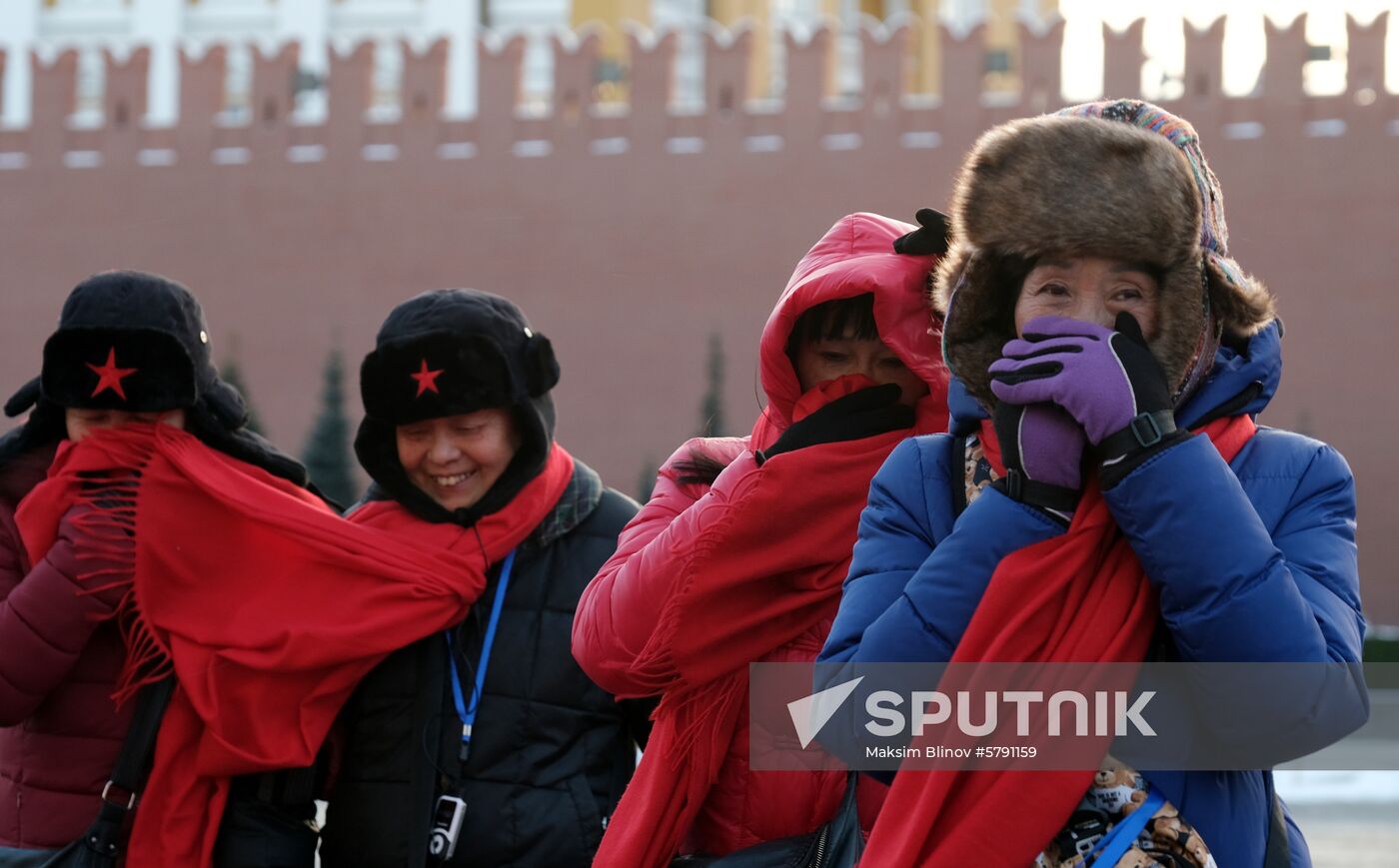 Russia Moscow Daily Life