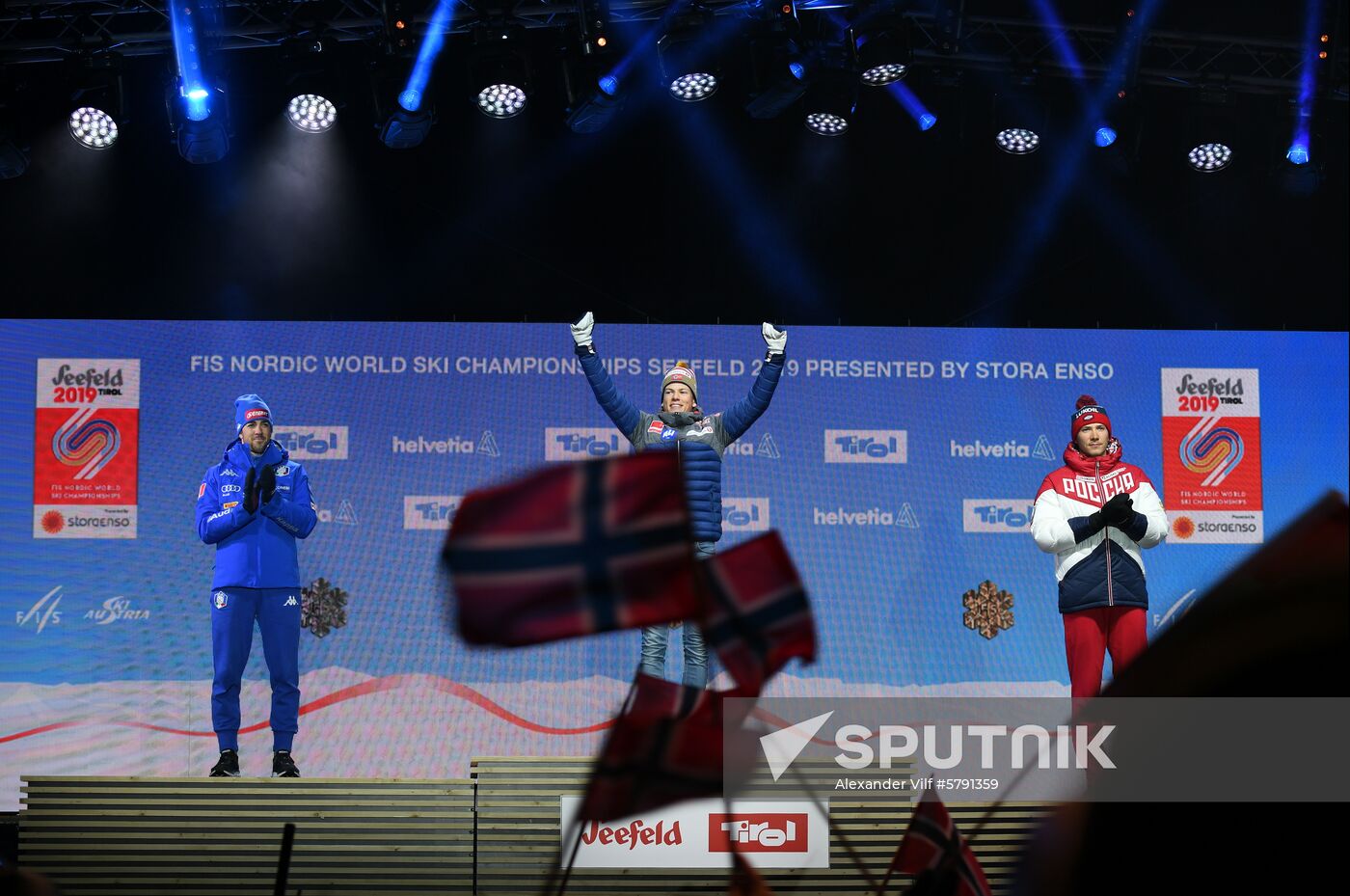 Austria Ski World Championships Sprint Medals