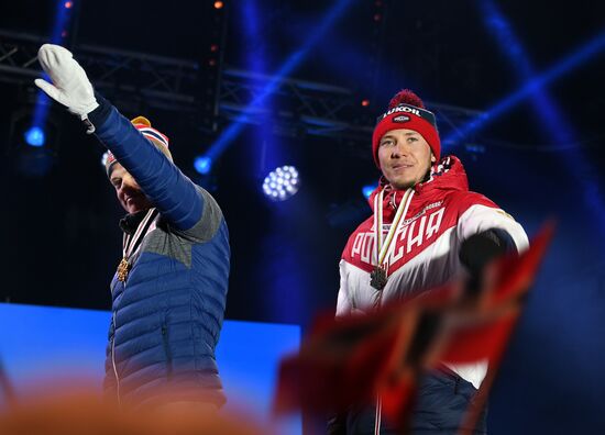 Austria Ski World Championships Sprint Medals