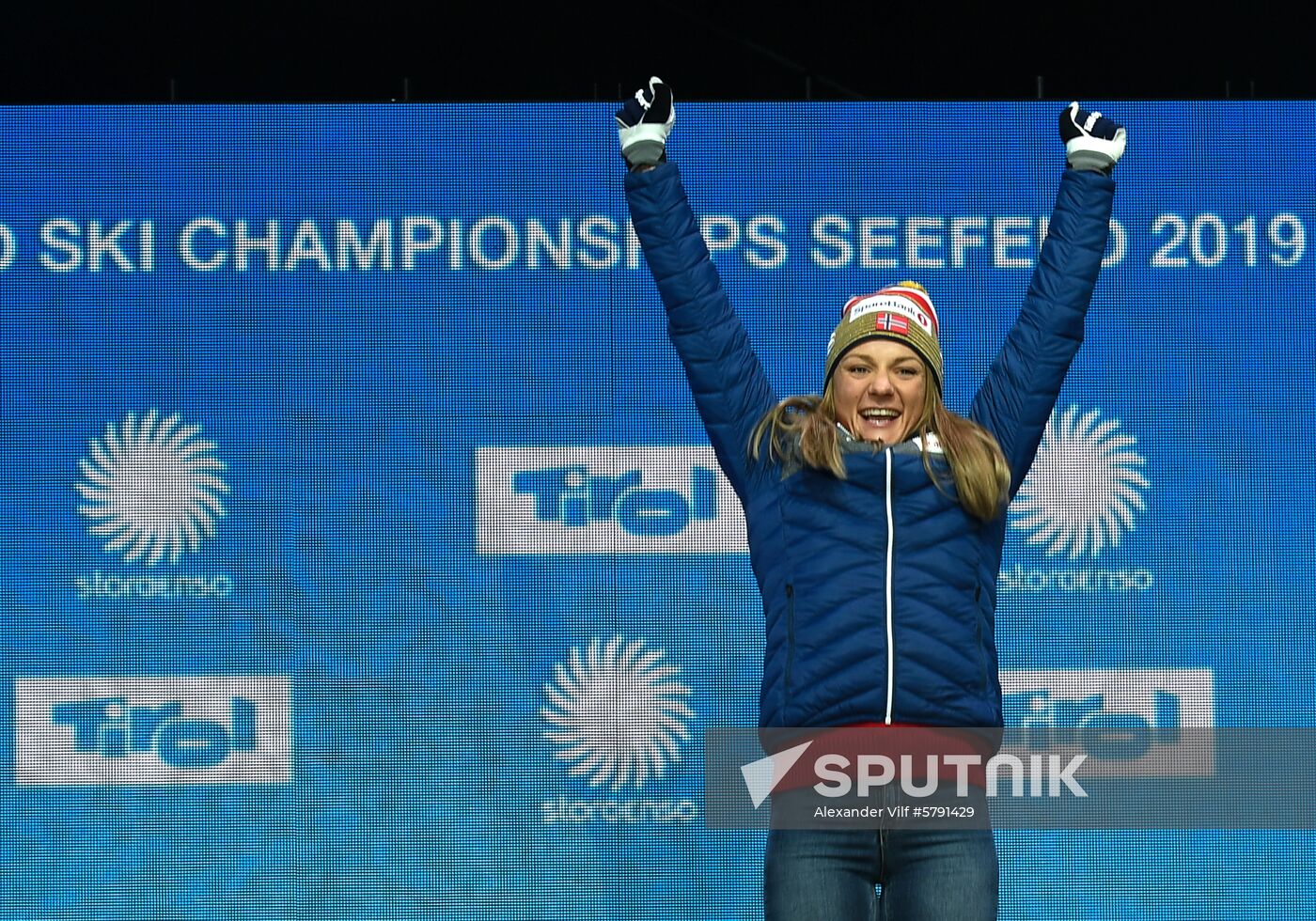 Austria Ski World Championships Sprint Medals