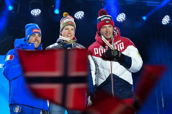 Austria Ski World Championships Sprint Men Medals