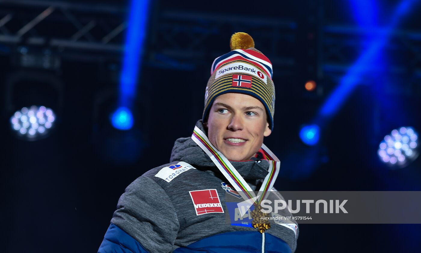 Austria Ski World Championships Sprint Medals