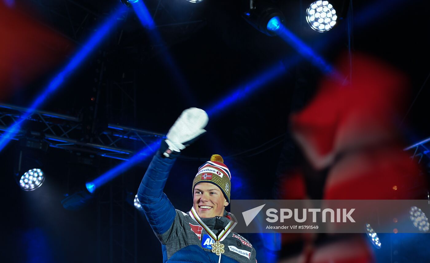 Austria Ski World Championships Sprint Medals