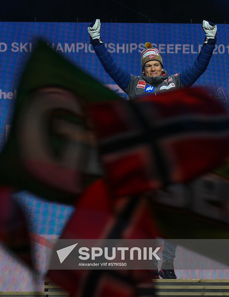 Austria Ski World Championships Sprint Medals