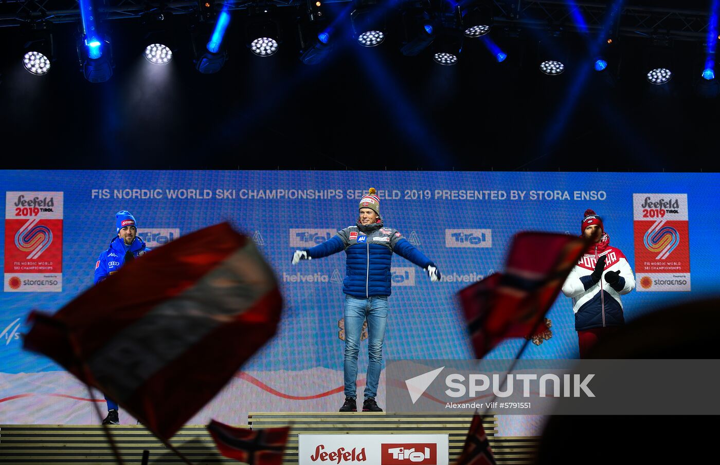 Austria Ski World Championships Sprint Medals