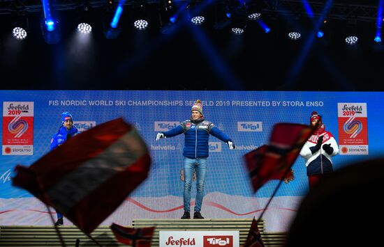 Austria Ski World Championships Sprint Medals