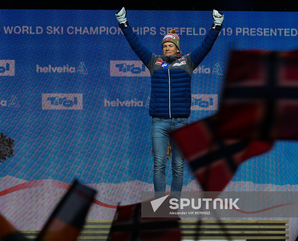 Austria Ski World Championships Sprint Medals