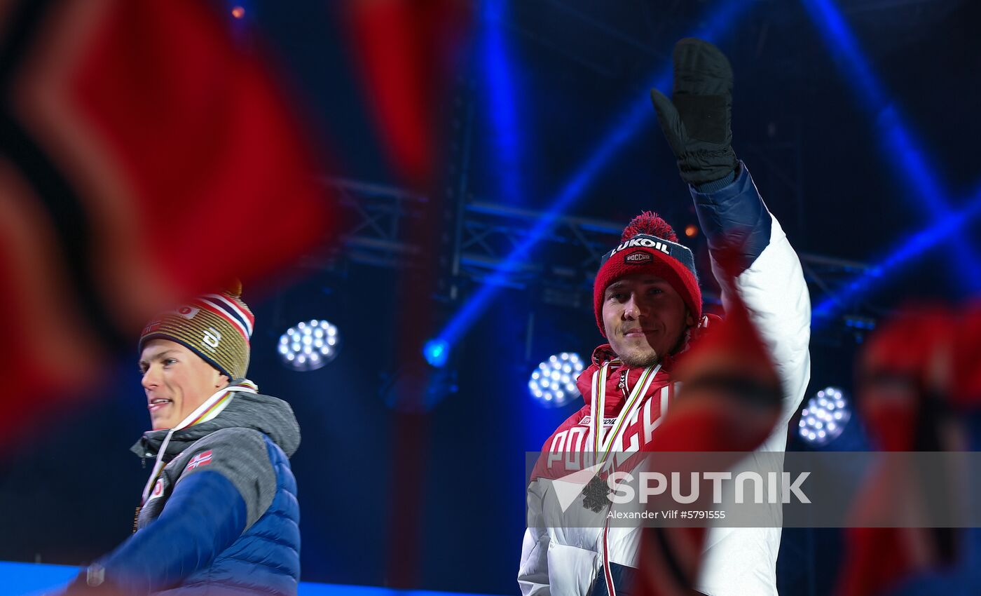 Austria Ski World Championships Sprint Men Medals