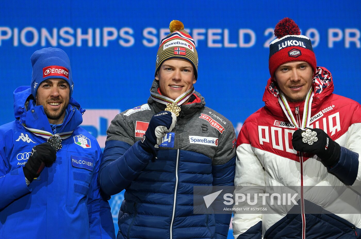 Austria Ski World Championships Sprint Medals