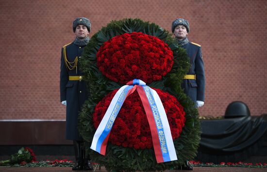 Russia Putin Defender Of The Fatherland Day
