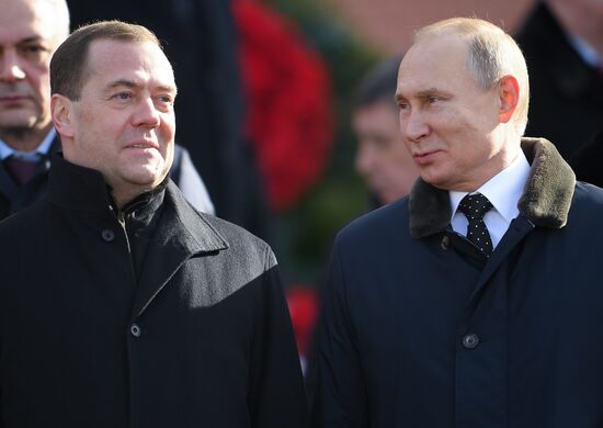Russia Putin Defender Of The Fatherland Day