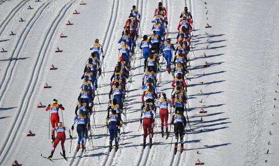 Austria Ski World Championships Skiathlon Women