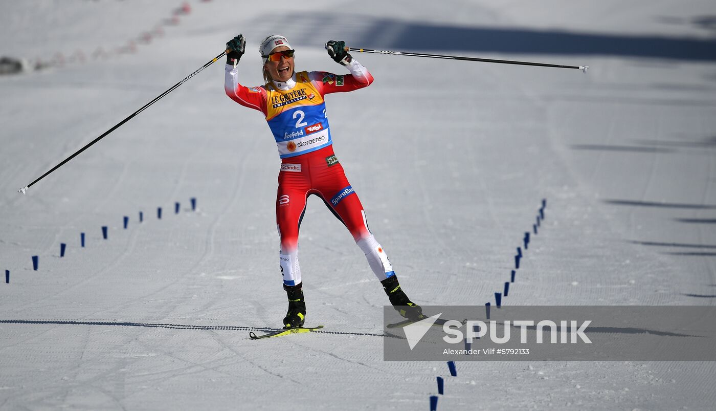 Austria Ski World Championships Skiathlon Women