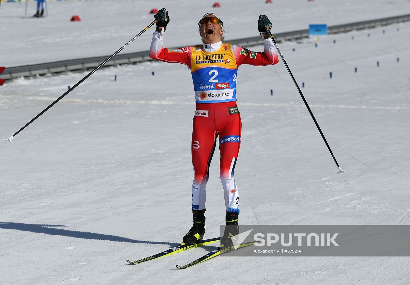 Austria Ski World Championships Skiathlon Women