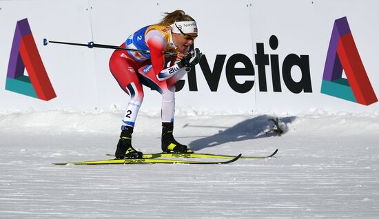 Austria Ski World Championships Skiathlon Women