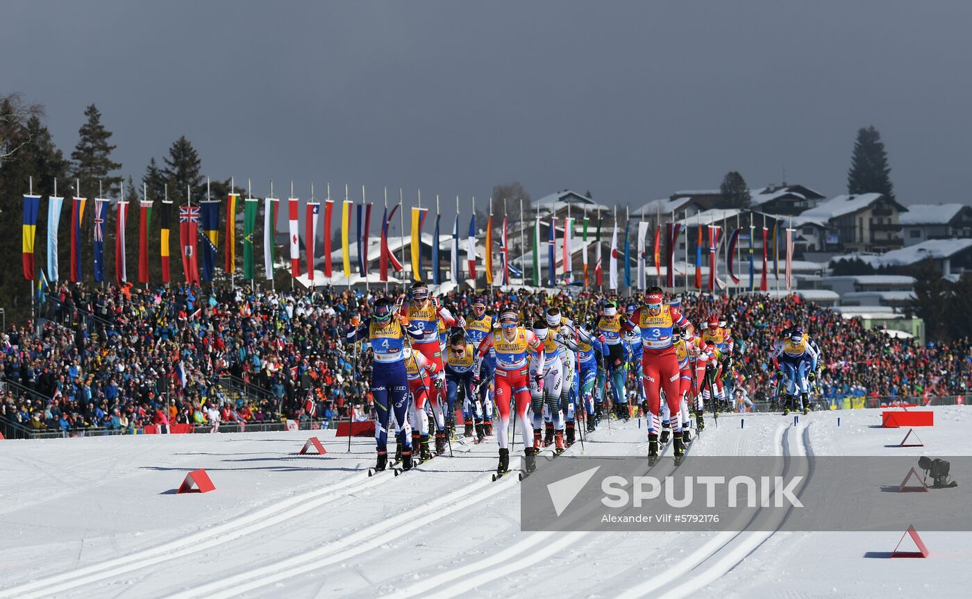 Austria Ski World Championships Skiathlon Women