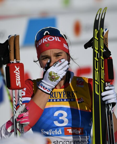 Austria Ski World Championships Skiathlon Women