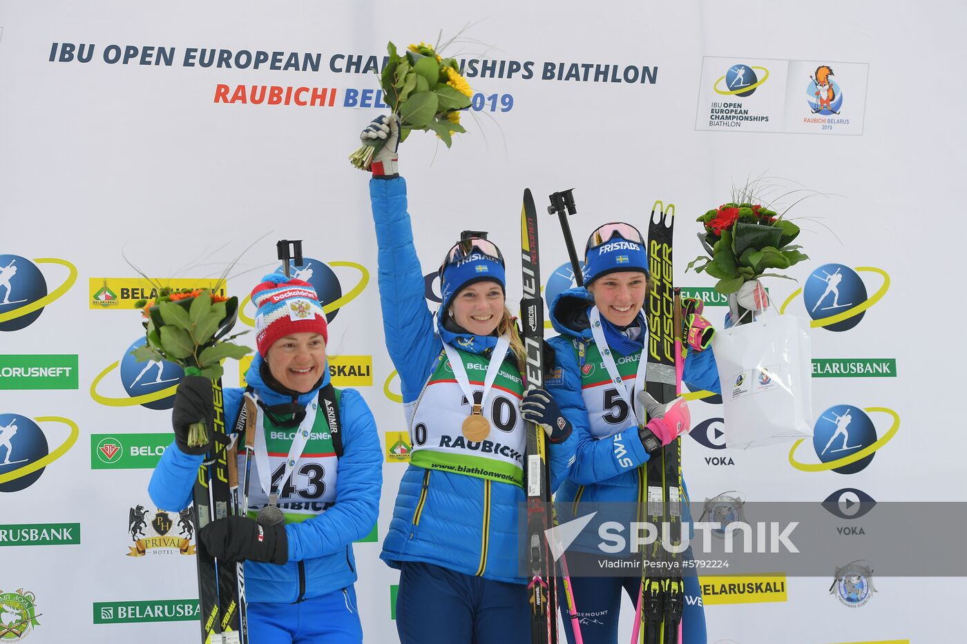 Belarus Biathlon European Championships Sprint Women