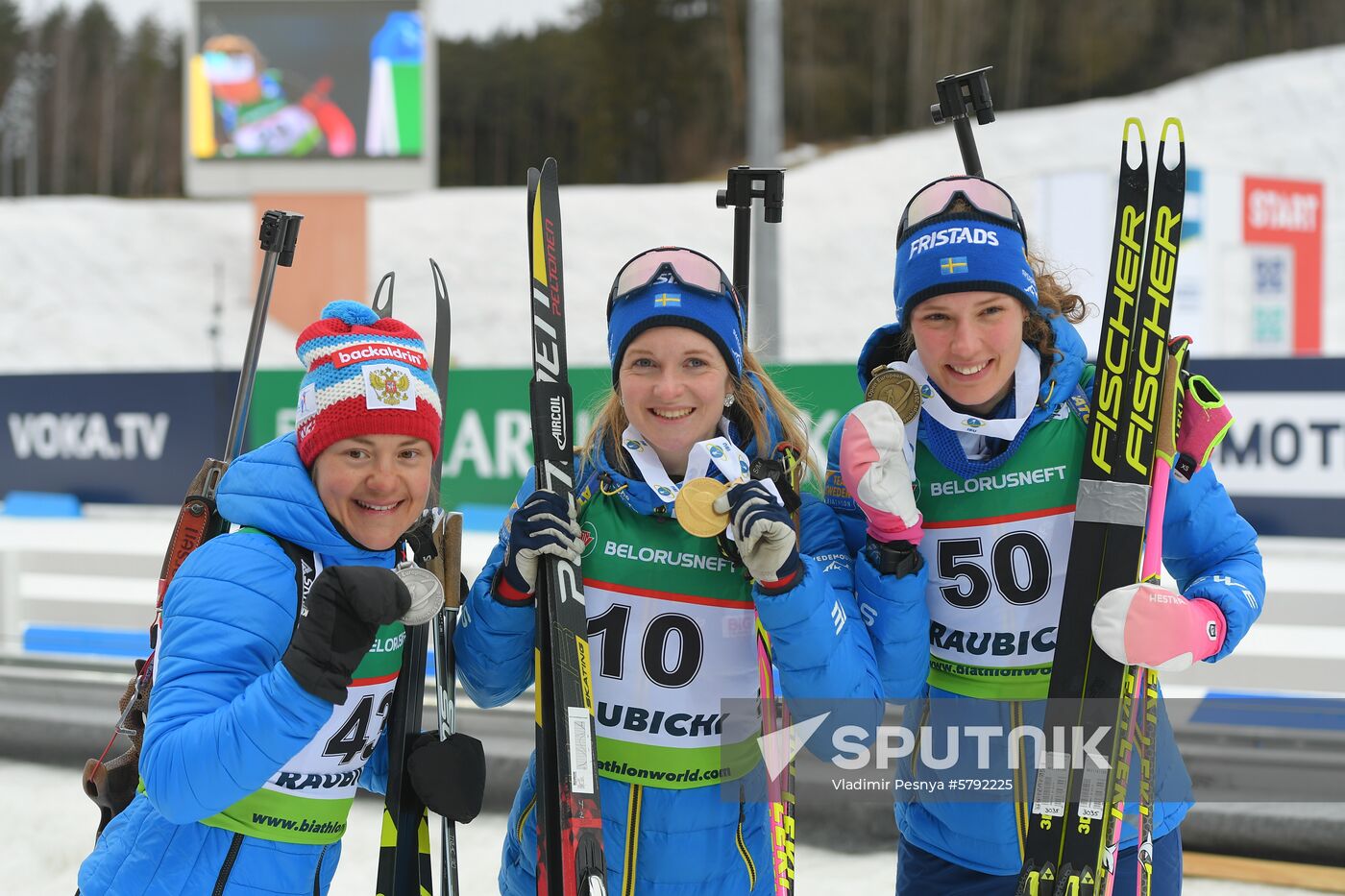 Belarus Biathlon European Championships Sprint Women