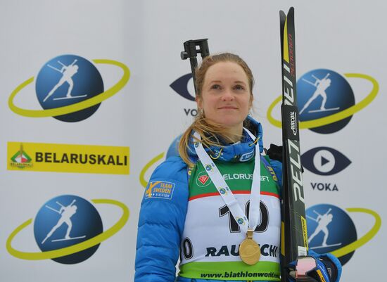 Belarus Biathlon European Championships Sprint Women