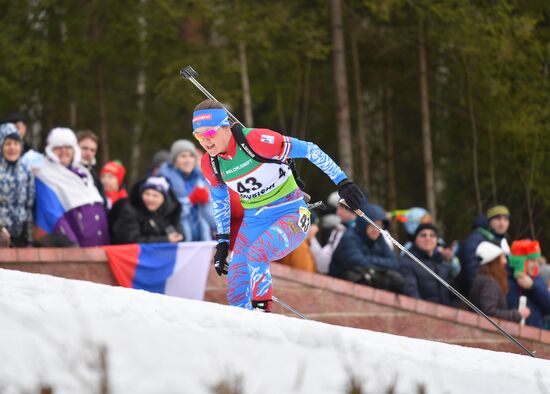 Belarus Biathlon European Championships Sprint Women