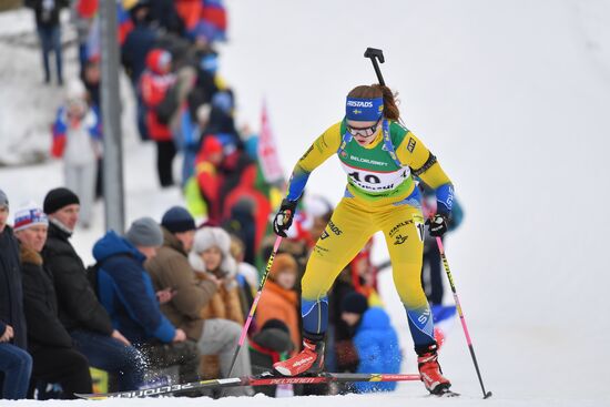 Belarus Biathlon European Championships Sprint Women