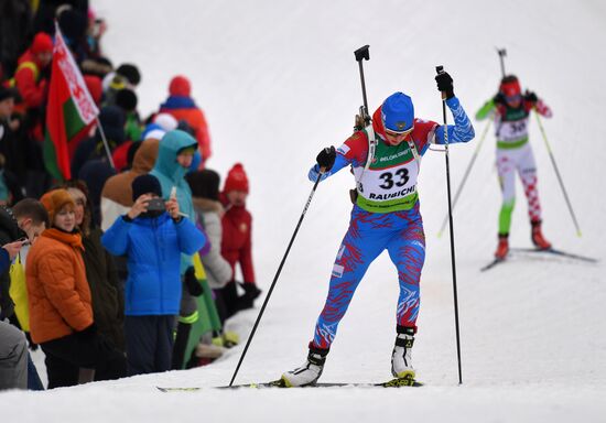 Belarus Biathlon European Championships Sprint Women