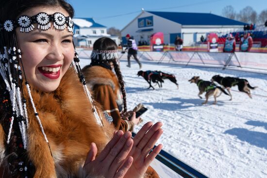 Russia Dog Sled Race