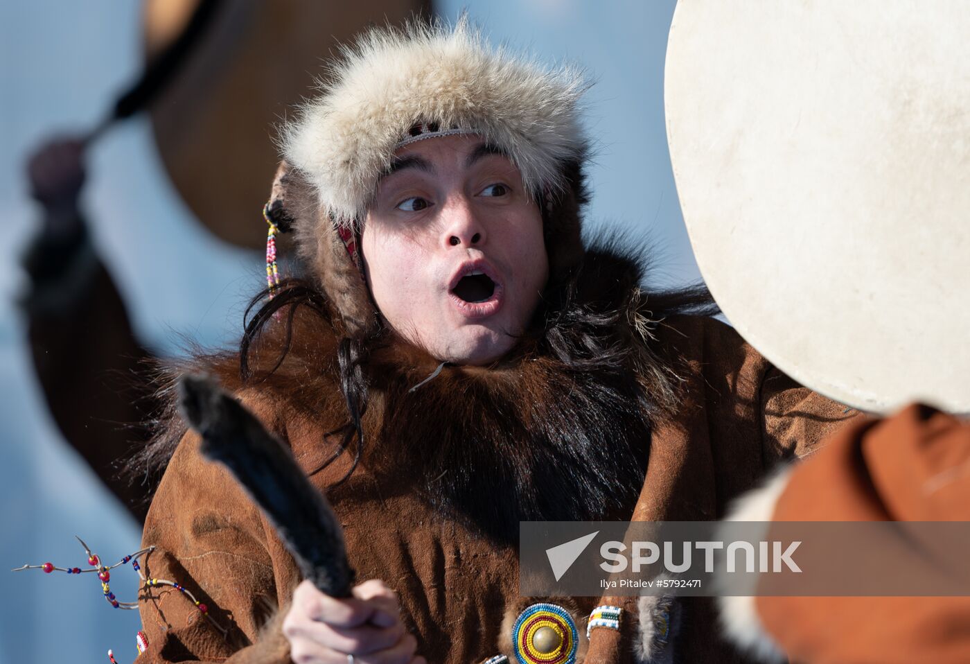 Russia Dog Sled Race