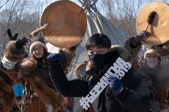 Russia Dog Sled Race