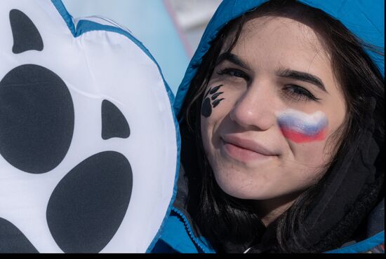 Russia Dog Sled Race