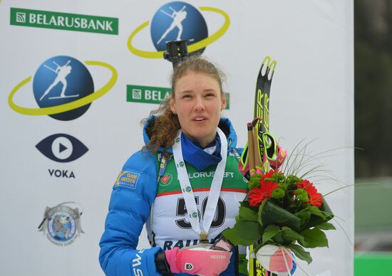 Belarus Biathlon European Championships Sprint Women