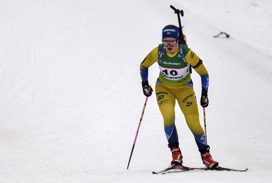 Belarus Biathlon European Championships Sprint Women