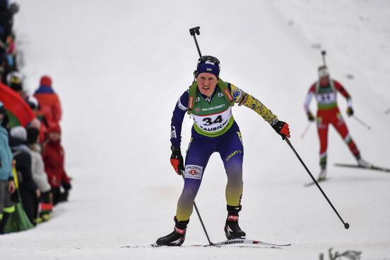 Belarus Biathlon European Championships Sprint Women