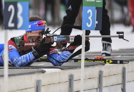 Belarus Biathlon European Championships Sprint Women