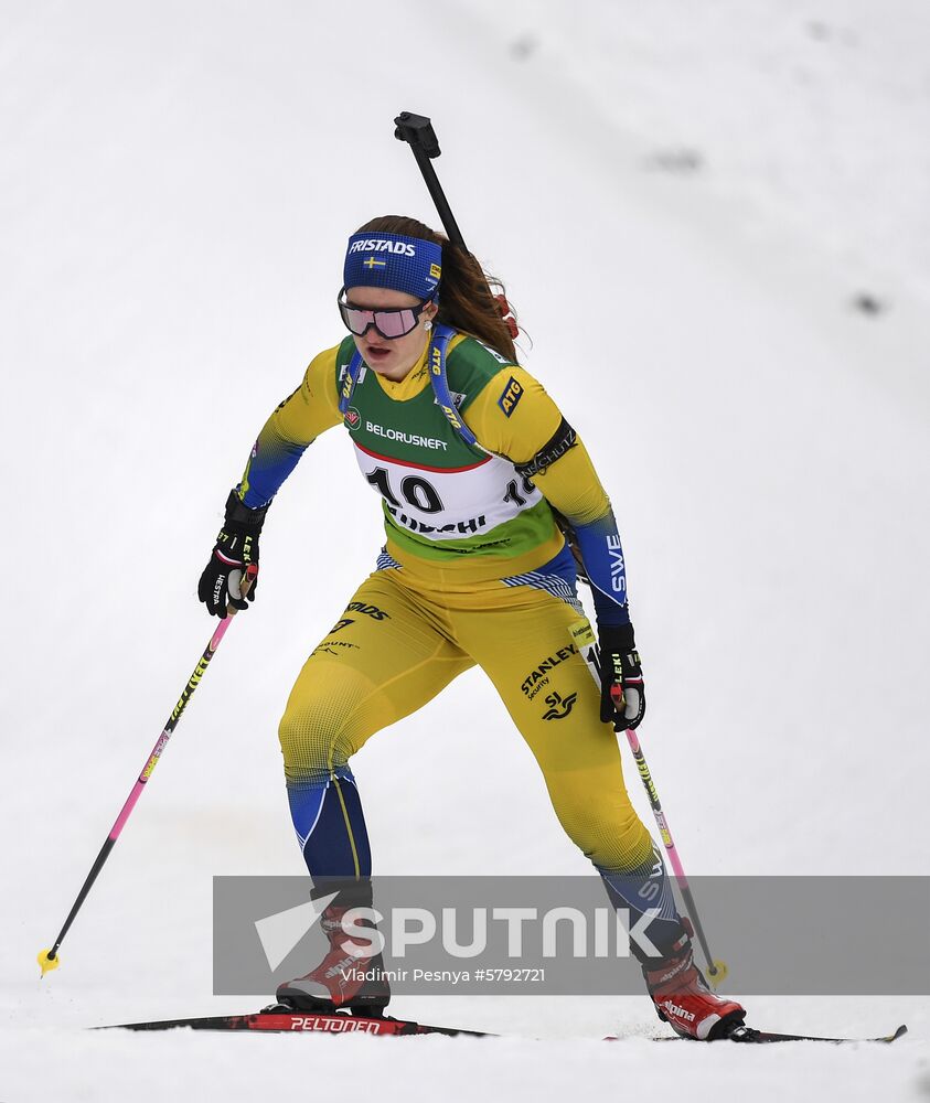 Belarus Biathlon European Championships Sprint Women