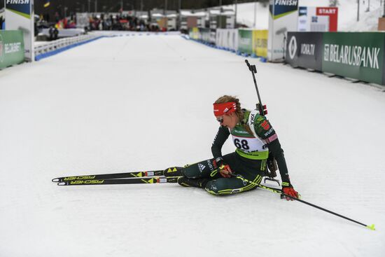 Belarus Biathlon European Championships Sprint Women