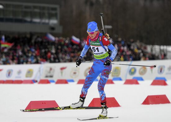 Belarus Biathlon European Championships Sprint Women